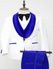 Blue Prom Suit - One Button Blue Homecoming Outfits For Guys Royal Blue Velvet Lapel 2   - from alligatorwarehouse.com