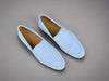 Blue Suede Loafer 2 KS529-12SOCEANBLUE9  - from alligatorwarehouse.com