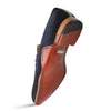 Mens' Blue Antique Suede Loafer By Mezlan Made In Spain Brand 3   - from alligatorwarehouse.com