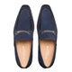 Mens' Blue Antique Suede Loafer By Mezlan Made In Spain Brand