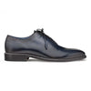 Enterprise Blue Calfskin Men’s Plain Toe Shoe By Mezlan Made In Spain Brand 2   - from alligatorwarehouse.com