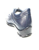 Los Altos Navy Blue Perforated Crocodile Tail Sneakers 4   - from alligatorwarehouse.com