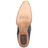 Dan Post Womens Rema Blue Snip Toe Leather Western Boots 2 DP7019_6.5_M  - from alligatorwarehouse.com