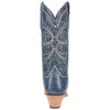 Dan Post Womens Rema Blue Snip Toe Leather Western Boots 3 DP7019_6.5_M  - from alligatorwarehouse.com