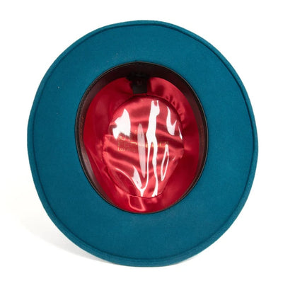 Fedora Hat in 10 Colors - 100% Australian Wool fabric 16   - from alligatorwarehouse.com