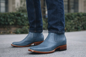 Blue Jean Men’s Los Altos Boots – Deer Charro Botines