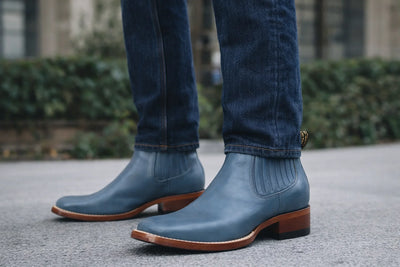 Blue Jean Men’s Los Altos Boots – Deer Charro Botines