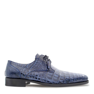 Mezlan Men's Crocodile Leather Lace Up Anderson 10   - from alligatorwarehouse.com