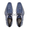 Mezlan Men's Crocodile Leather Lace Up Anderson 9   - from alligatorwarehouse.com