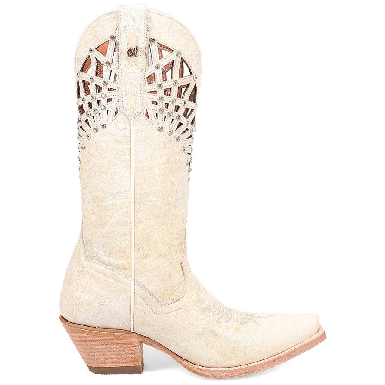 Dan Post Women's Miley Bone Snip Toe Medium Cowboy Boots 3 DP7018_6_D  - from alligatorwarehouse.com