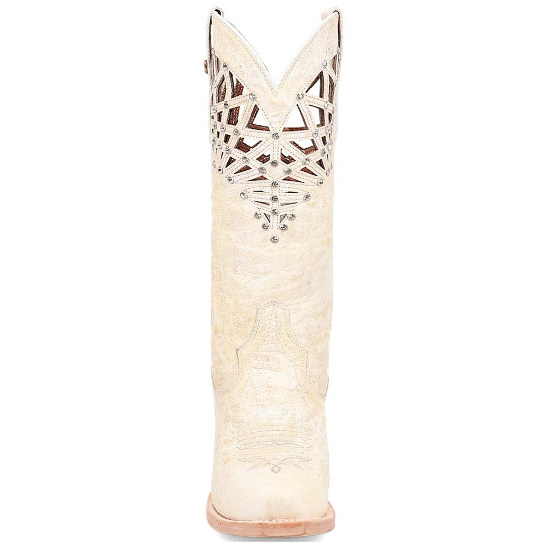 Dan Post Women's Miley Bone Snip Toe Medium Cowboy Boots 4 DP7018_6_D  - from alligatorwarehouse.com