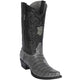 Los Altos Boots - Mens Dress Cowboy Boot - Low Priced Grey Caiman Cowboy Boots - in Grey