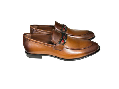 P0016 -Borris- Buckle Loafer- Tan