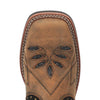 Laredo Bouquet Honey Leather Square Toe Women Boots 5 5844_6_M  - from alligatorwarehouse.com