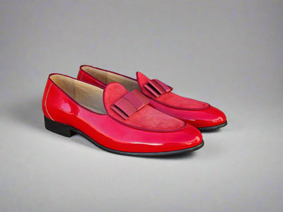 Bow Tie Patent Leather Formal Shoe 6 KS525-210SPBLACK8  - from alligatorwarehouse.com