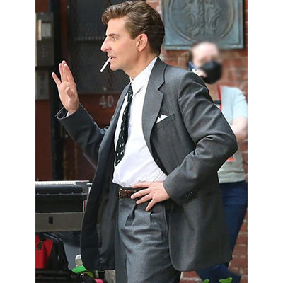 Maestro 2023 Bradley Cooper Grey Suit 2   - from alligatorwarehouse.com