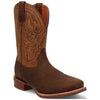 Dan Post Men's Bridgestone Chocolate & Tan Square Toe Western Boots 2 DP5171_7_D  - from alligatorwarehouse.com