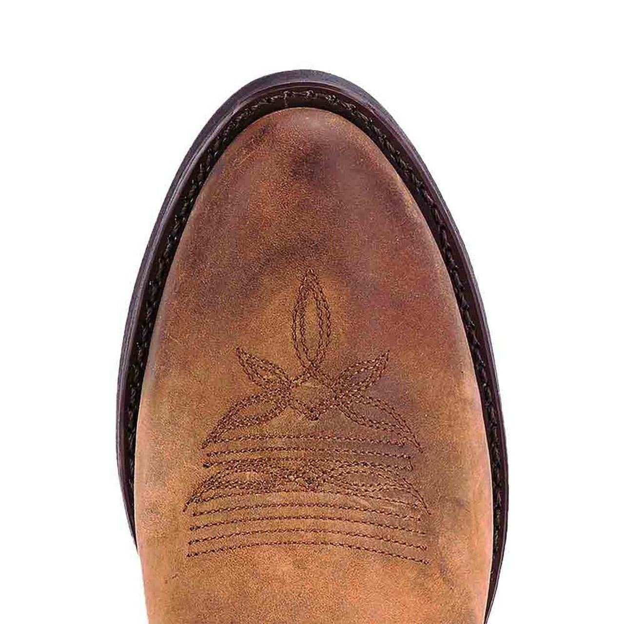 Bridget Tan Distressed Leather Boots by Laredo 2 51084_6_M  - from alligatorwarehouse.com