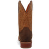 Dan Post Men's Bridgestone Chocolate & Tan Square Toe Western Boots 4 DP5171_7_D  - from alligatorwarehouse.com