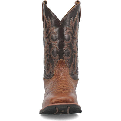 Laredo Broken Bow Rust Broad Square Toe Boots for Men 3 7986_8_D  - from alligatorwarehouse.com