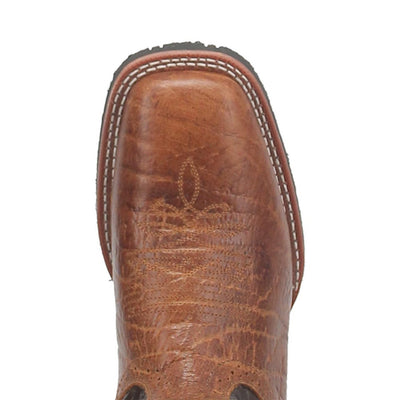Laredo Broken Bow Rust Broad Square Toe Boots for Men 5 7986_8_D  - from alligatorwarehouse.com