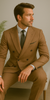 Wool Suit - Italian Made Business Suit by Statement Men's 100% Wool 2 Piece Double Breasted Suit - Subtle Windowpane 8 SD-104_Black_38R  - from alligatorwarehouse.com