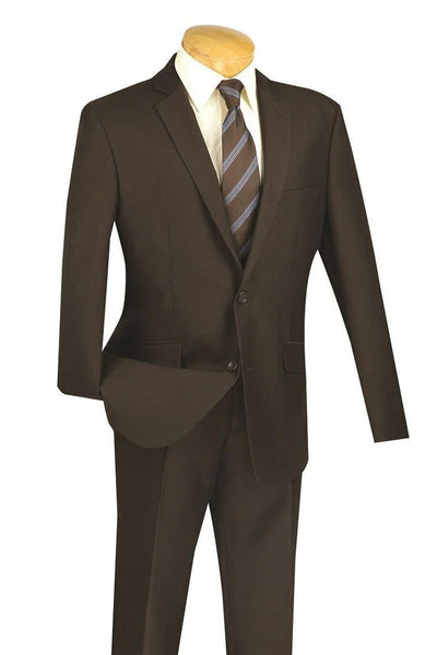 Brown Wedding Suit - Jacket + Pants - Brown Tuxedo - brown wedding suits and tuxedos 1 BE-0960  - from alligatorwarehouse.com