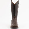 Ferinni Boot - Mens Dress Cowboy Boot  - Ferrini Men's Dakota Hornback Caiman Boots - Square Toe Handcrafted Brown 2 10493-09-080-D  - from alligatorwarehouse.com