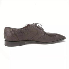 Los Altos Brown Genuine Teju Lizard Oxfords