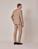 Mens Linen Suit For Beach Wedding - Summer  Suit in Brown 5 AT-2166  - from alligatorwarehouse.com