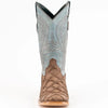 Ferinni Boot - Mens Dress Cowboy Boot  - Ferrini Bronco Men's Print Pirarucu Fish Boots Handcrafted Brown  in Brown Color 3 43393-10-080-D  - from alligatorwarehouse.com