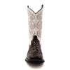 Ferinni Boot - Mens Dress Cowboy Boot  - Men's Ferrini Kai Sea Turtle Print Boots Handcrafted Brown  in Brown 4 42593-09-080-D  - from alligatorwarehouse.com