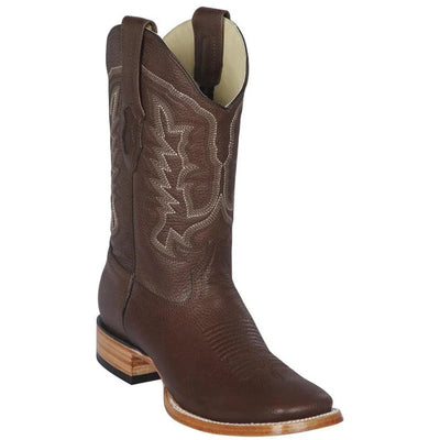Los Altos Boots - Mens Dress Cowboy Boot - Low Priced Brown Caiman Hornback Boots- in Brown 1   - from alligatorwarehouse.com