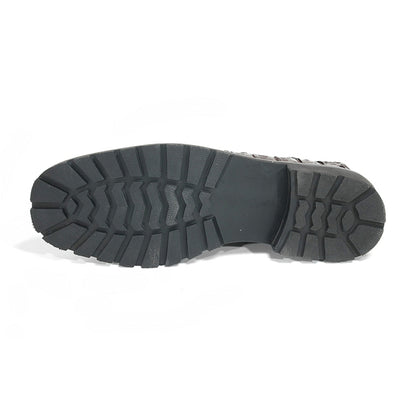 Los Altos Brown Genuine Caiman Crocodile Belly Ankle Boots 2   - from alligatorwarehouse.com