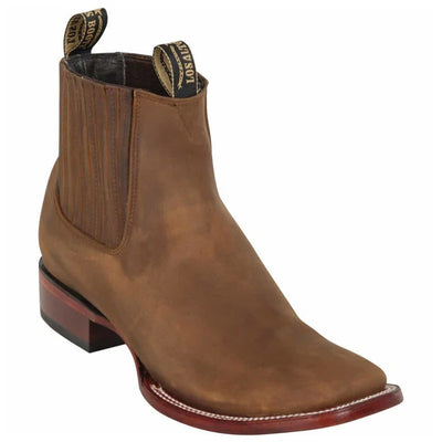 Los Altos Boots - Mens Dress Cowboy Boot - Low Priced  Tan Short Cowboy Boots- in  Tan 1   - from alligatorwarehouse.com