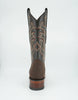 Los Altos Men's Crazy Brown Wide Square Toe Boot 4   - from alligatorwarehouse.com