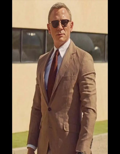 James Bond Costume - James Bond Brown Suit 1   - from alligatorwarehouse.com