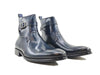 Buckle Leather Strap Boots 3 KB886-17WHISKY75  - from alligatorwarehouse.com