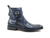 Buckle Leather Strap Boots 4 KB886-17WHISKY75  - from alligatorwarehouse.com