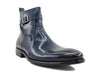 Buckle Leather Strap Boots 5 KB886-17WHISKY75  - from alligatorwarehouse.com