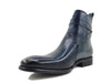 Buckle Leather Strap Boots 6 KB886-17WHISKY75  - from alligatorwarehouse.com