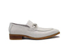 Buckle Loafer w Gator Embossed Leather 33 KS503-61EPURPLE7  - from alligatorwarehouse.com