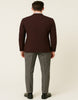 Mens Burgundy Paisley Tuxedo Blazer – Slim Fit Formal Dinner Jacket - Velvet Fabric - Slim Fitted 4   - from alligatorwarehouse.com