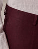 Mens Linen Suit For Beach Wedding - Summer Suit in Burgundy 8 V6-5271  - from alligatorwarehouse.com