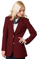 Executive Apparel Ultralux Women's Burgundy Blazer Jacket