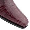 Mezlan Men's Crocodile Leather Lace Up Anderson 18   - from alligatorwarehouse.com