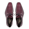Mezlan Men's Crocodile Leather Lace Up Anderson 16   - from alligatorwarehouse.com