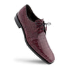 Mezlan Men's Crocodile Leather Lace Up Anderson 13   - from alligatorwarehouse.com
