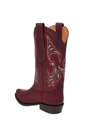 Burgundy_Stone_Leather_Boots