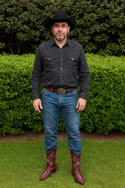 Burgundy_Stone_Leather_Boots